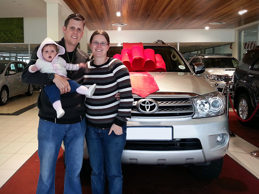 Collecting Our Fortuner From Toyota
