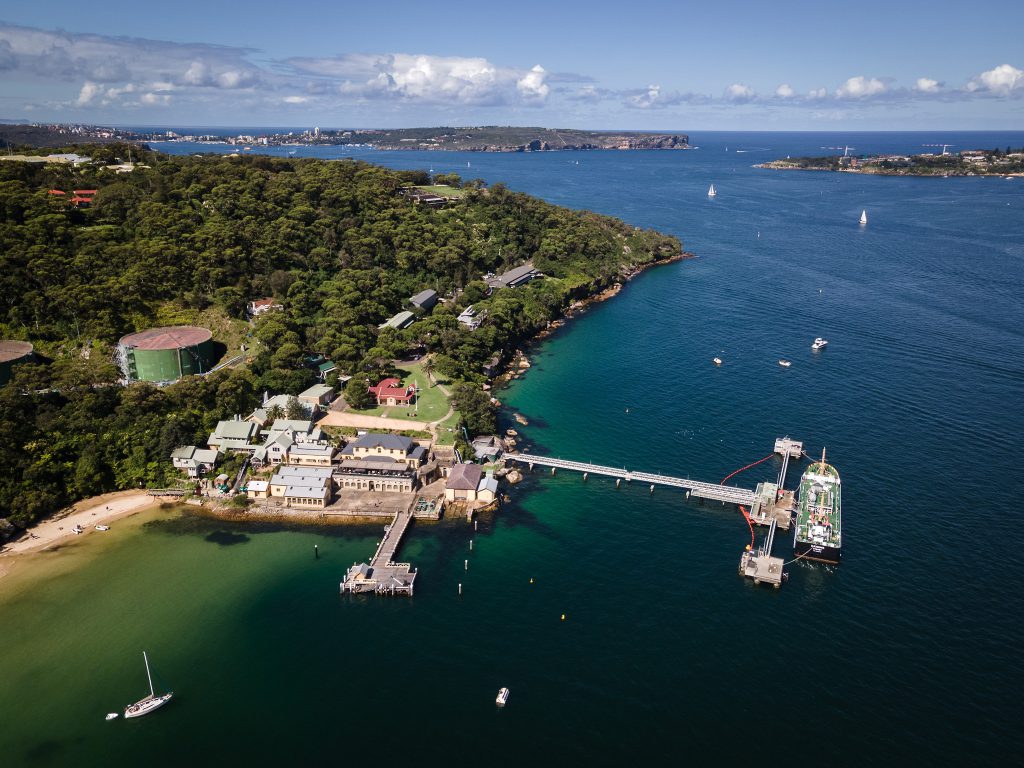 Clifton Gardens from the air