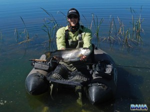 Warren Prior With A 5 Pound Rainbow