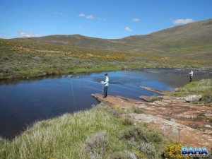 Hayden and Nick fishing the Sani