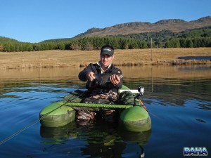 Nick with another rainbow trout