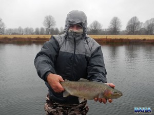Nick with a rainbow trout