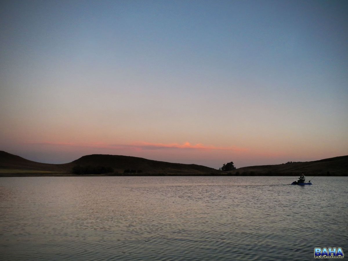 Fishing Rivendell at sunset