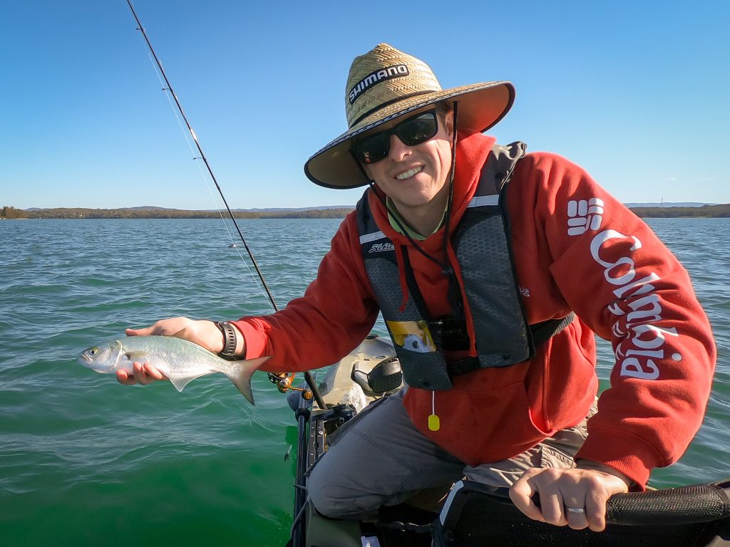 A tailor caught at Lake Macquarie