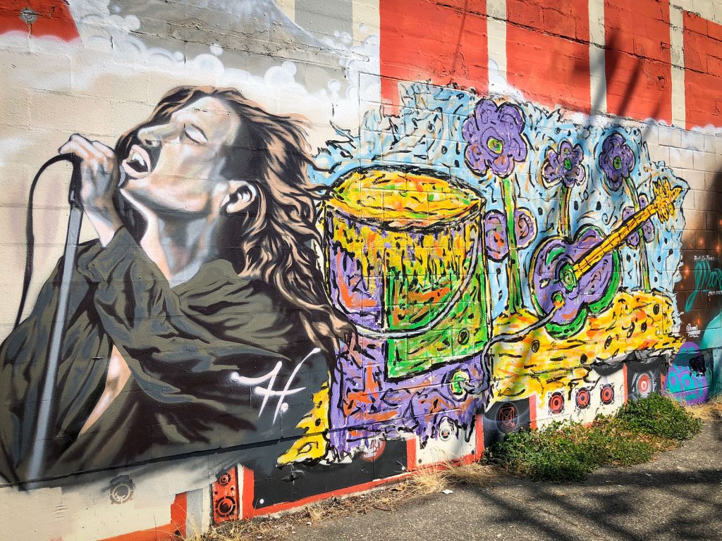 Graffiti on the streets of Seattle