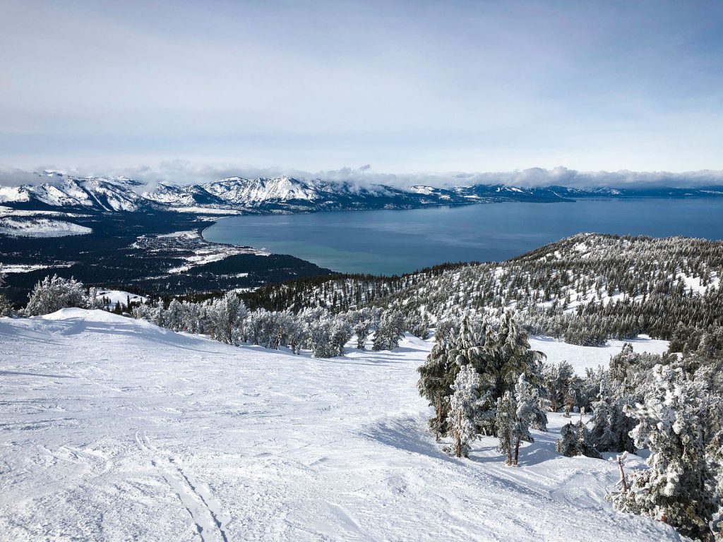 Views of Lake Tahoe from Heavenly Ski Resort
