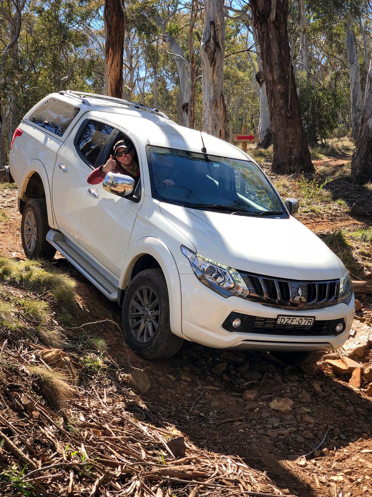 Exploring the trails around Oberon