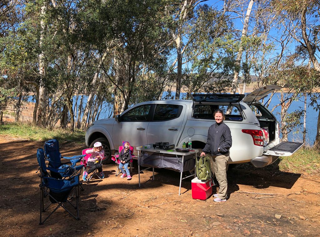 Sausage sizzle on the trails