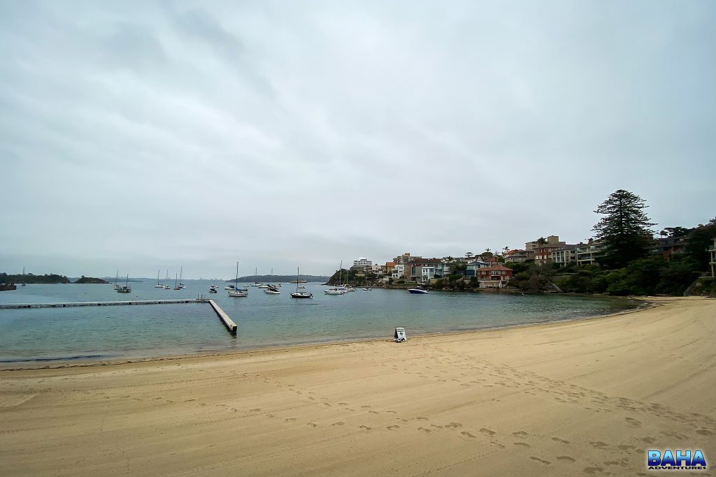 A chilly morning at Little Manly
