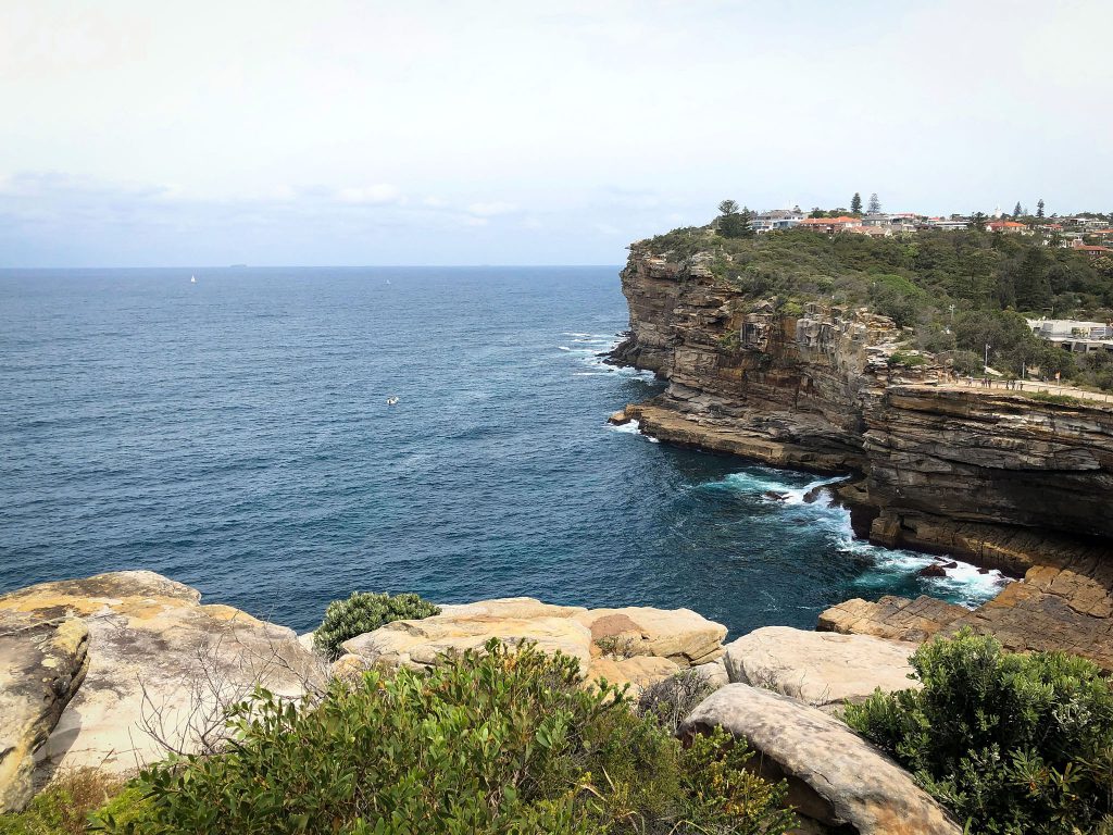 The view from Gap Bluff