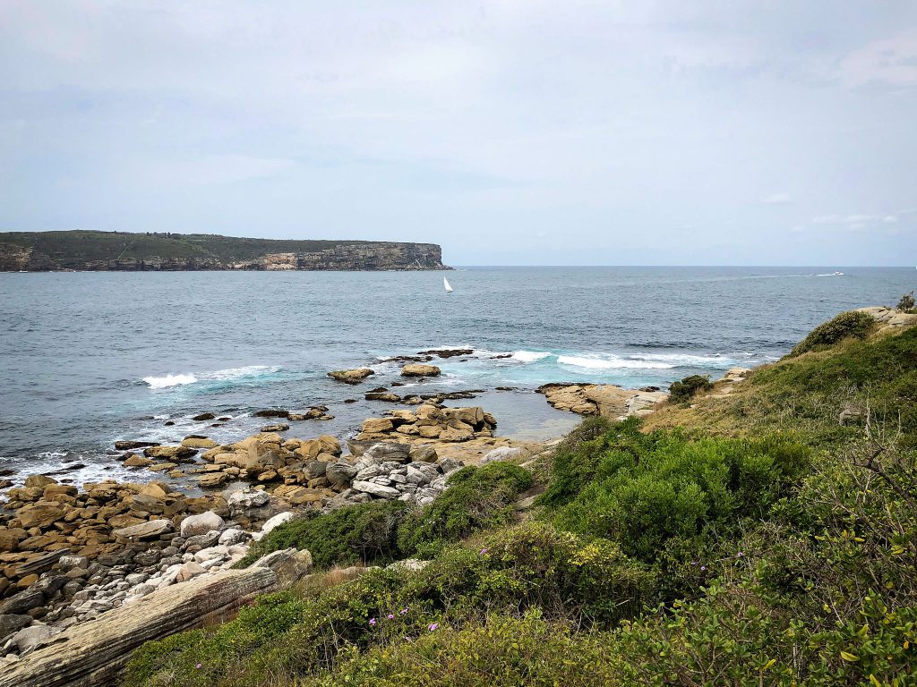 Looking towards North Head, from South Head