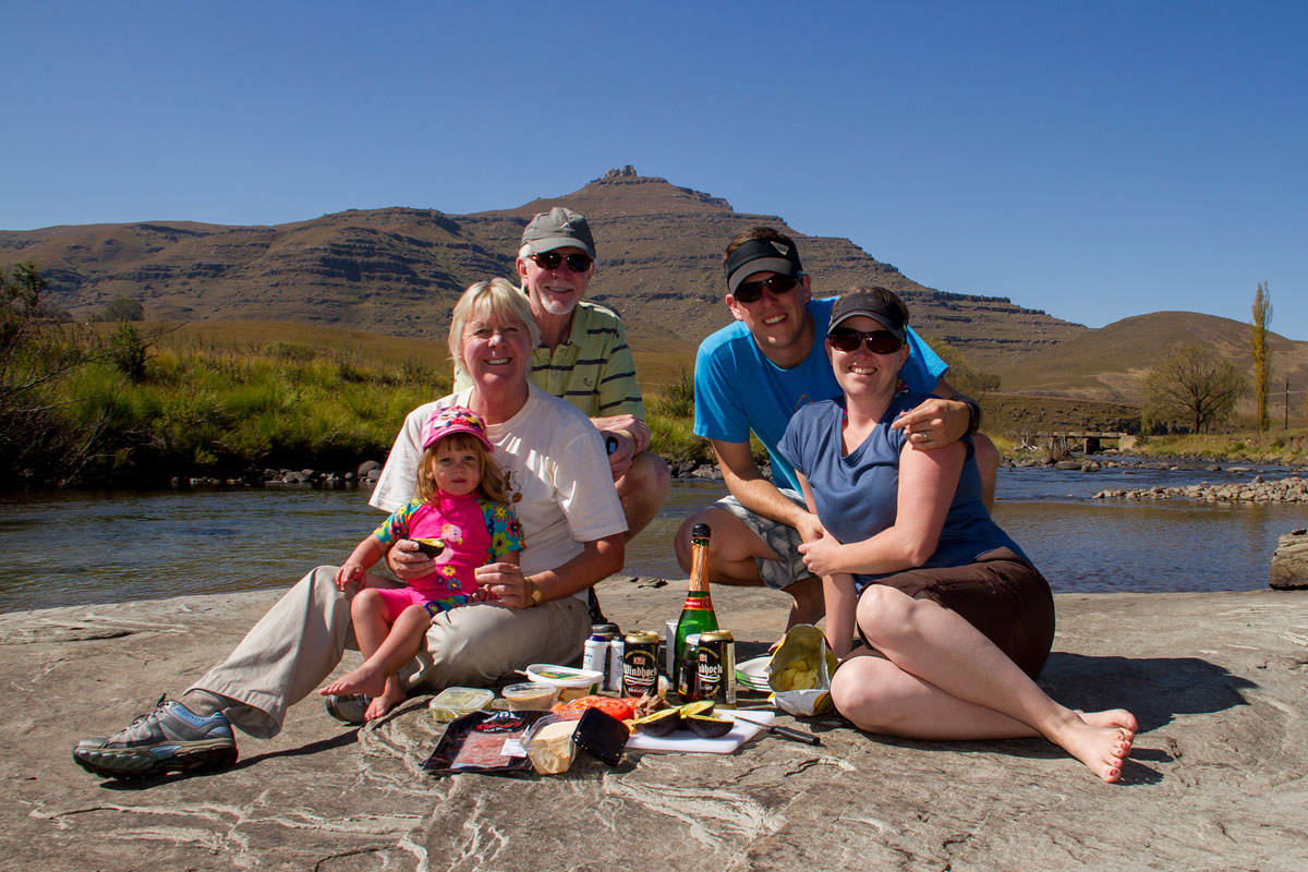 Picnic at the Umzimkulu River