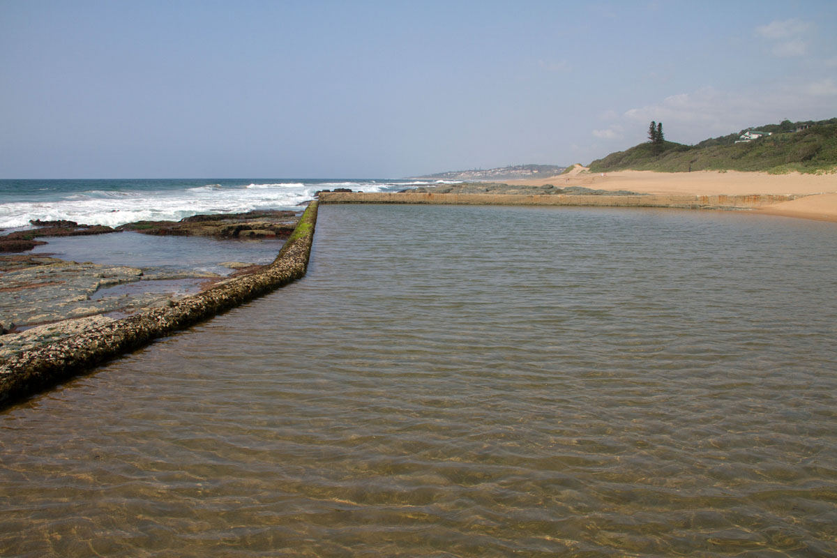 View from the tidal pool at Ifafa