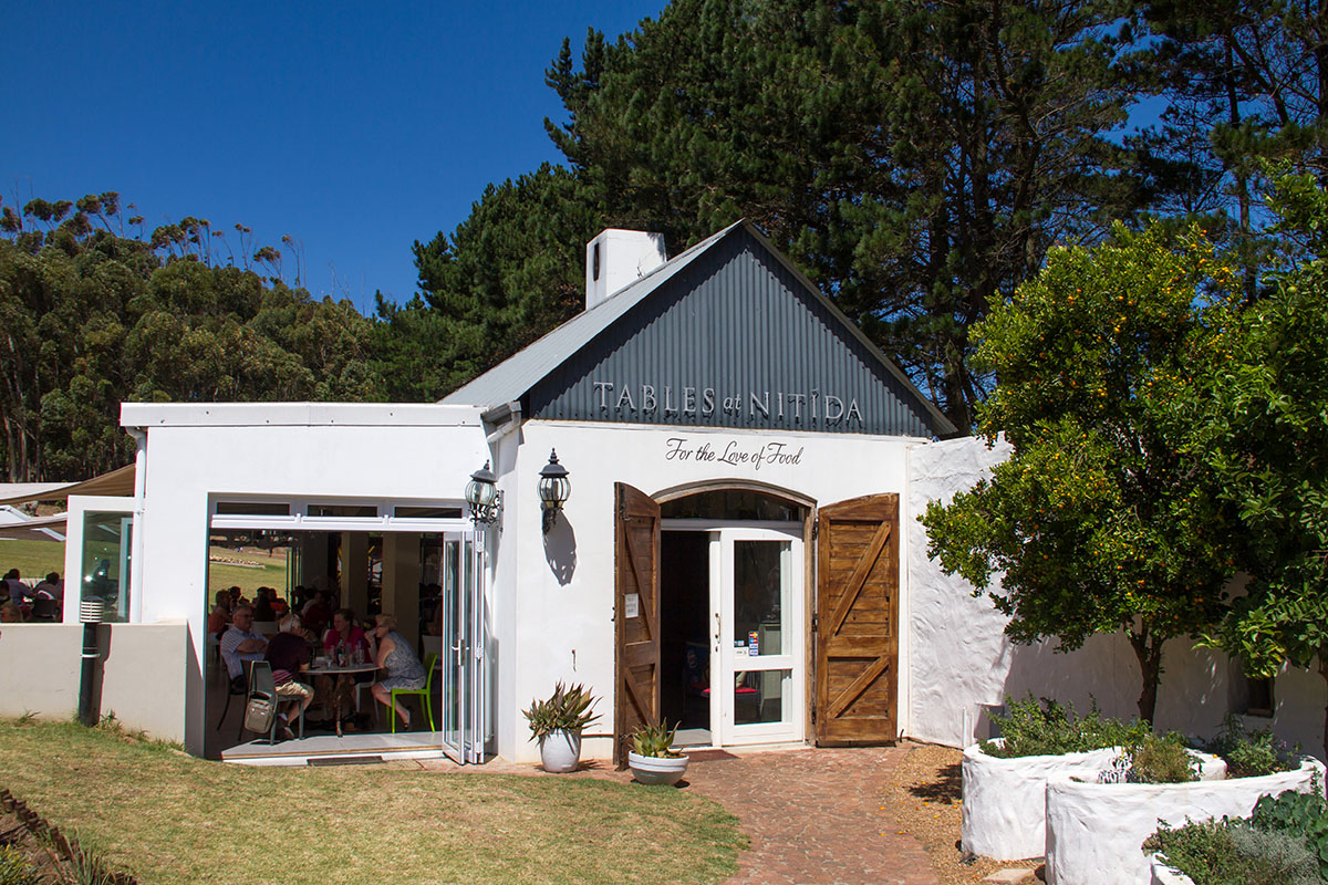 Tables at Nitida, Durbanville, Cape Town