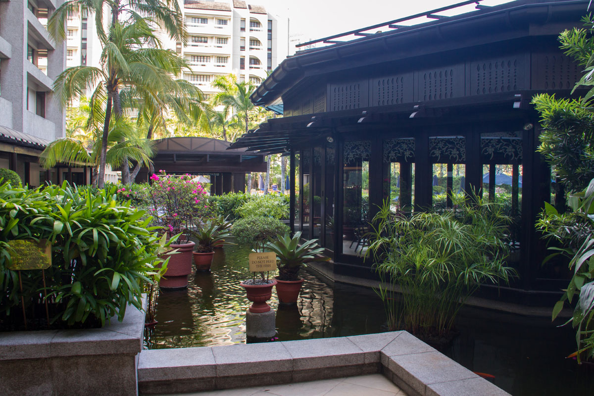 The Spices restaurant in the Peninsula Hotel, Manila