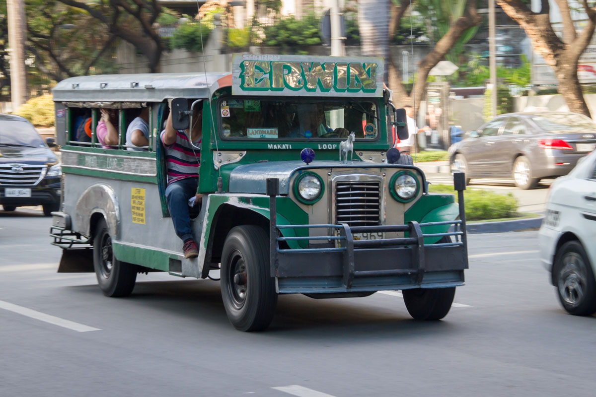 A Jeepney in Manila, Philippines