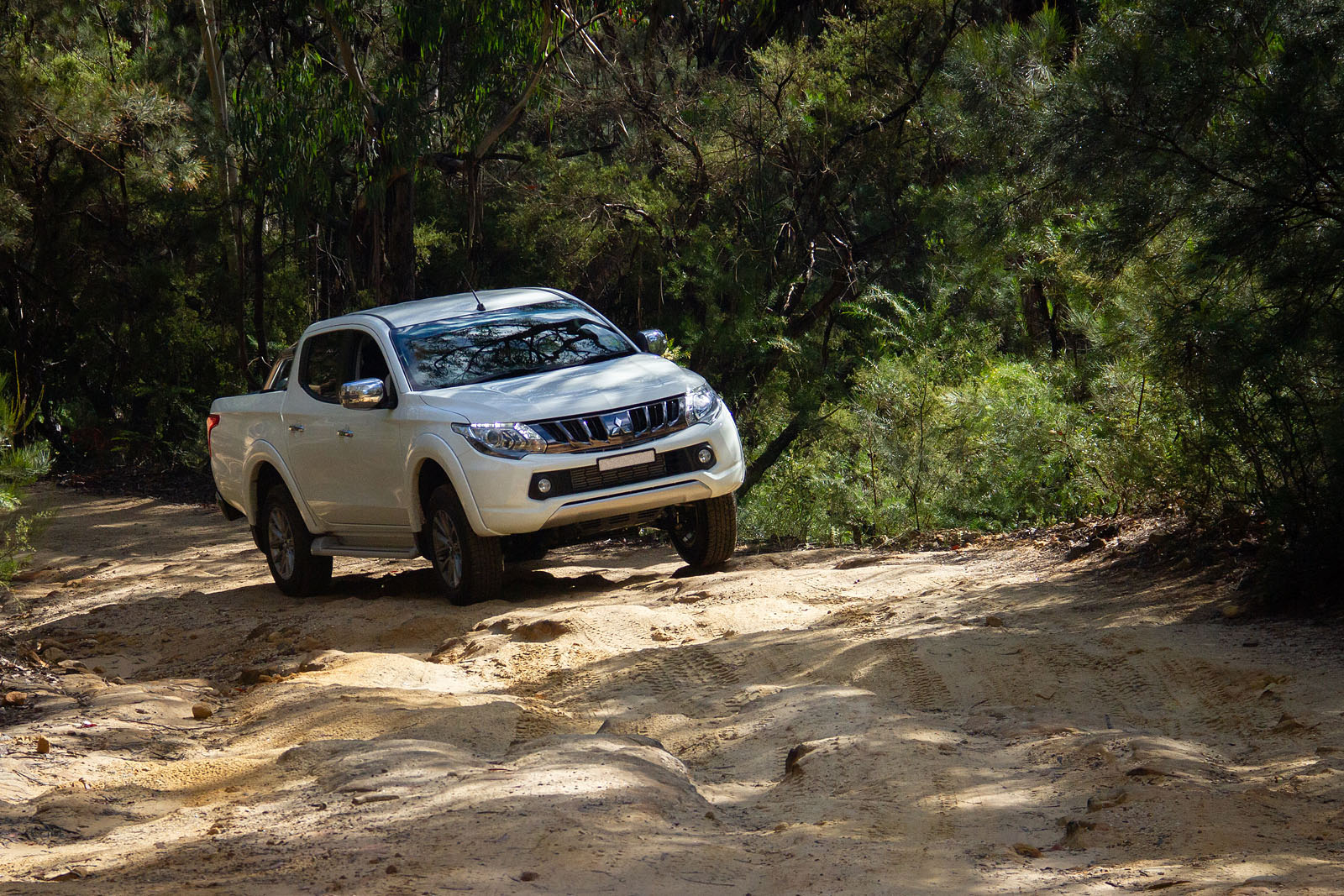 Driving the Burralow Firetrail