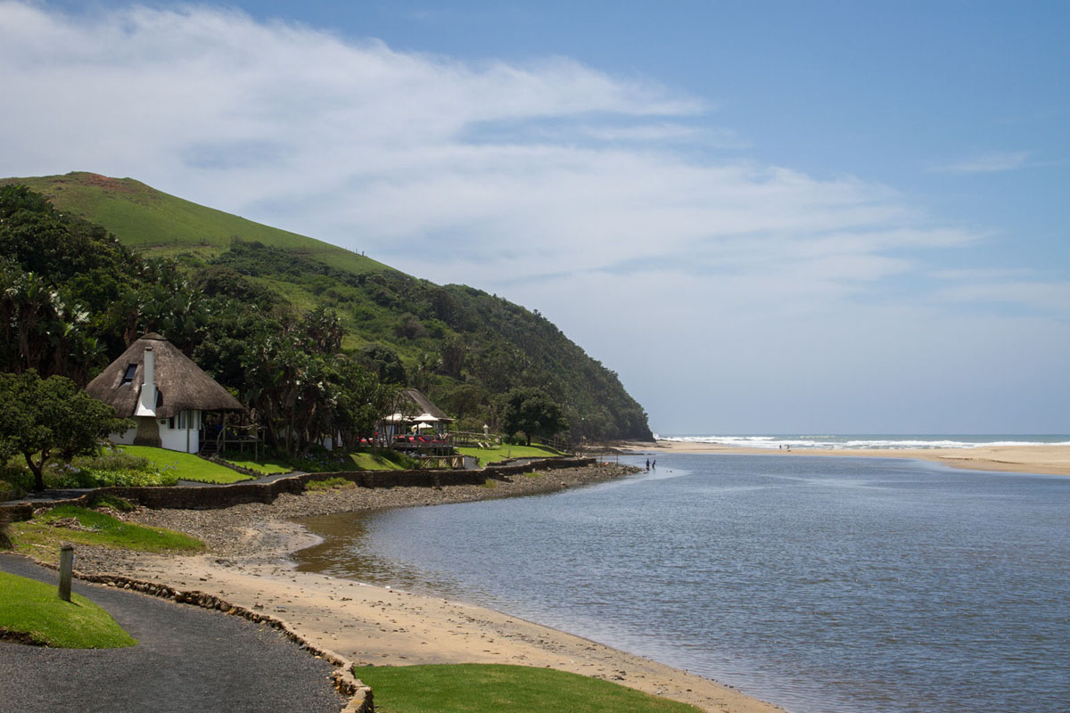 The Umngazi River mouth