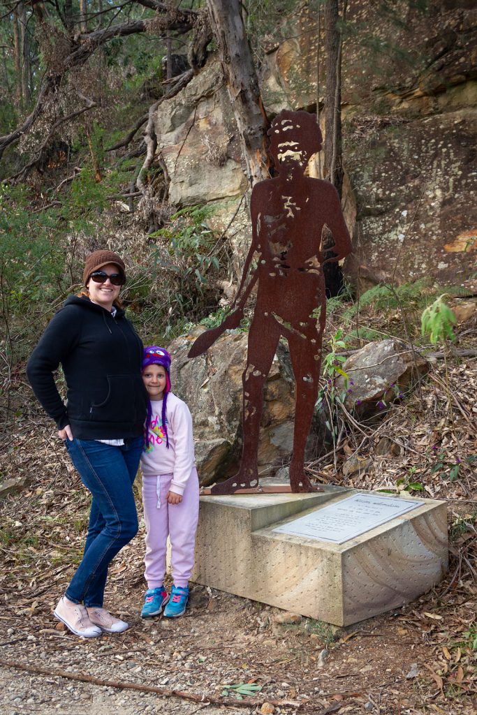 Sharon and Emma on the Convict's Trail