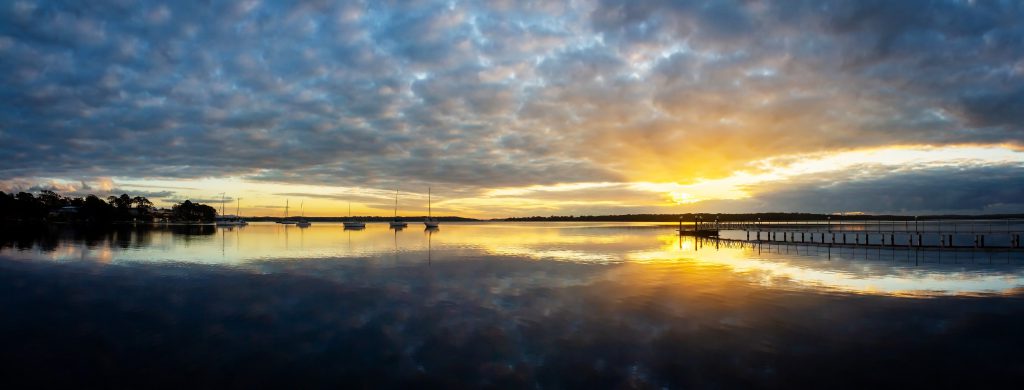 Sunrise at Lake Macquarie