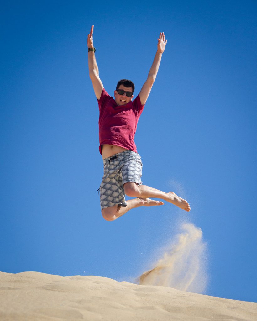 Fun on the dunes