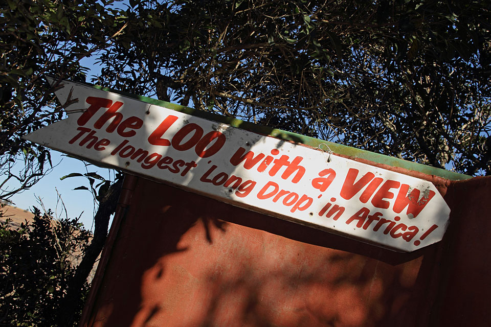 The longest long drop in Africa
