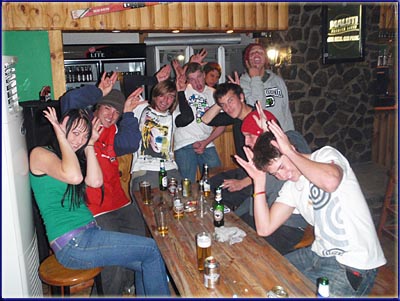 Partying At Afriski