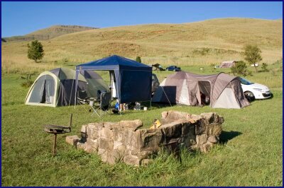 Our Campsite In Lotheni