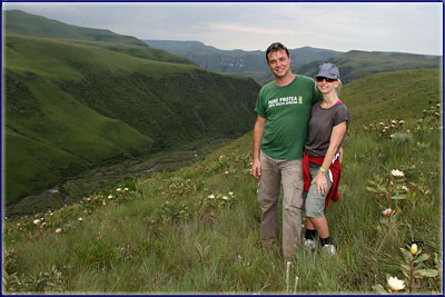 Lyall And Caroline Taking In The Vistas