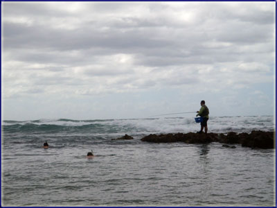 Nick Fishing The Ledges