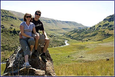 Sharon And Warren At Giants Castle