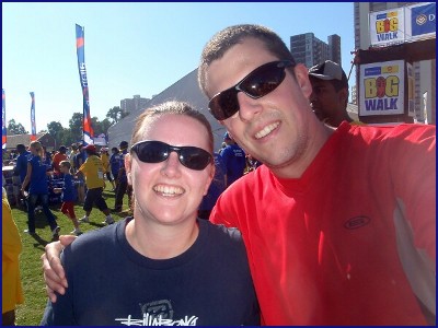 Sharon And Warren At The Big Walk