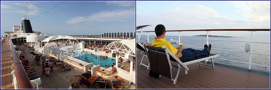 Relaxing On The Sinfonia Deck Post Proposal
