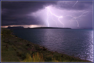 Lightning Over Sterkfontein