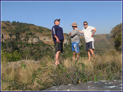 The Boys At The Toti Waterfall