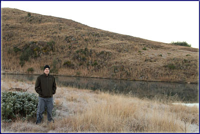 Warren On A Cold Morning At Tillietudlem