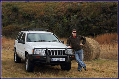 Me With My Jeep Grand Cherokee
