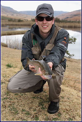 Warren Prior With A Kamberg Trout