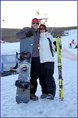 Warren And Sharon Prior At Afriski