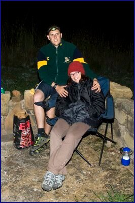 Warren And Sharon Prior Camping At Lotheni