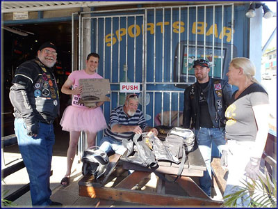 Begging At A Biker Bar