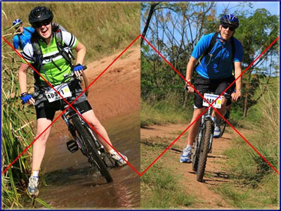 Warren And Sharon Mountain Biking
