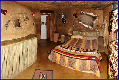 The Zulu Hut Bedroom