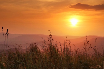 Sunset at Hluhluwe