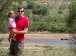 Emma and I overlooking the Black Imfolozi